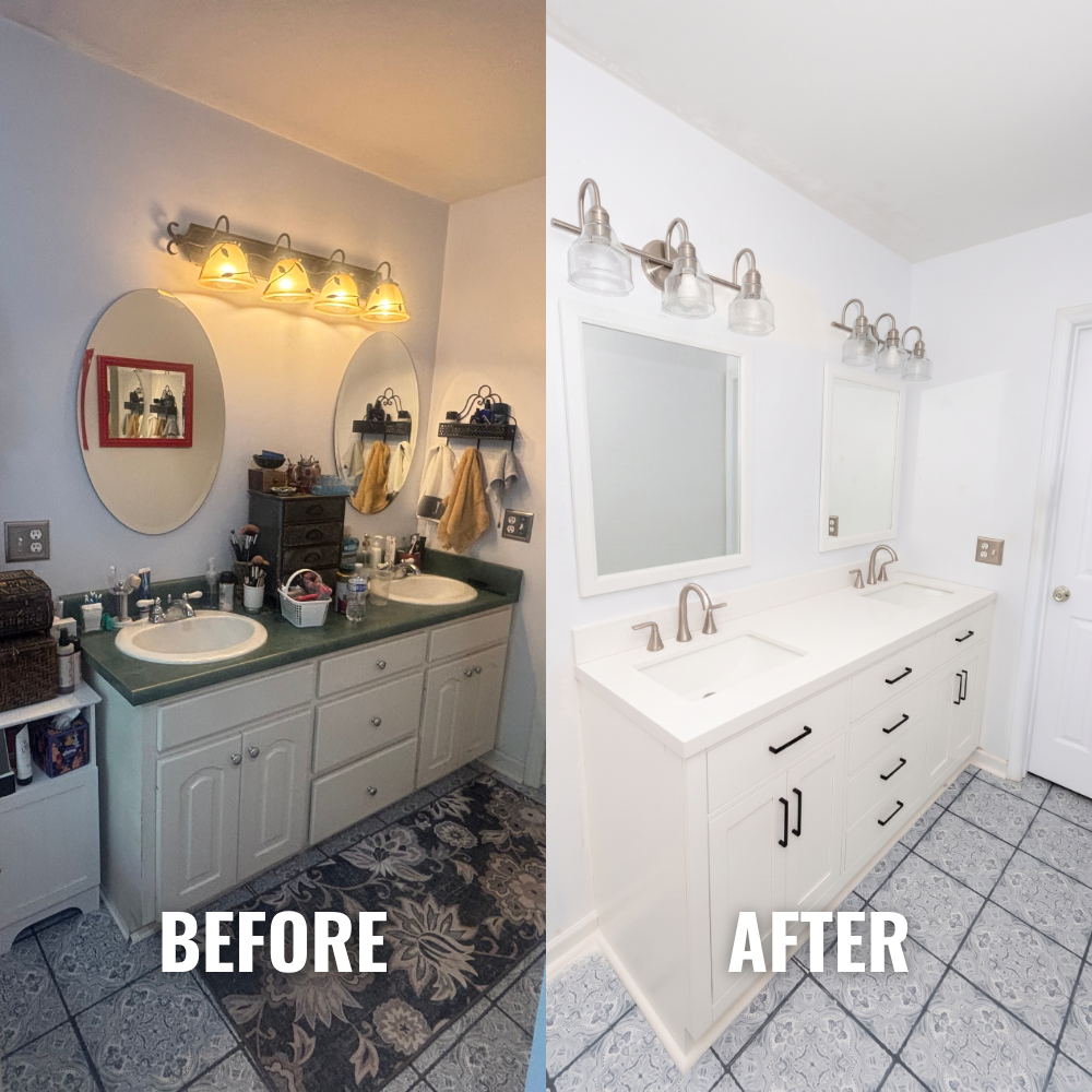 Bathroom Vanity Installation