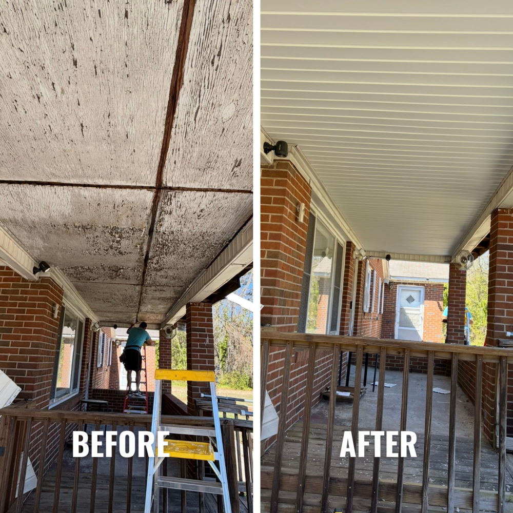 Porch Ceiling Replacement